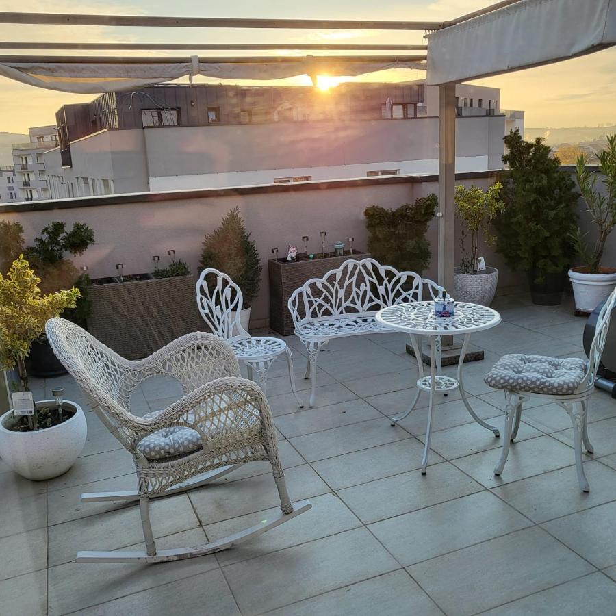 شقة Sibiu Bach Penthouse المظهر الخارجي الصورة